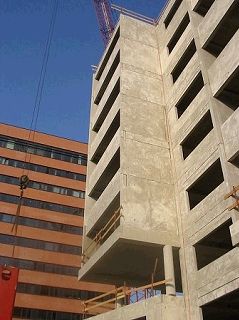 Kantoor Arnhem in de ruwbouwfase