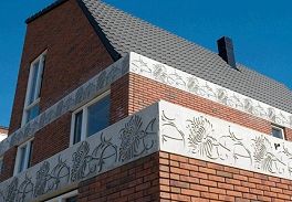 Verrassende prefab-gevelbanden