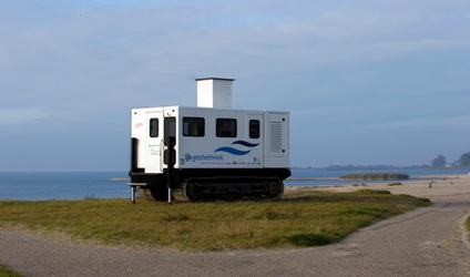 sondeerwagen rupsvoertuig